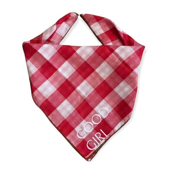 NWT Wool + Pepper Co. Good Girl Reversible Flannel Bandana - Picture 2 of 5